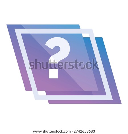 Question mark symbol asking questions expressing confusion uncertainty and curiosity