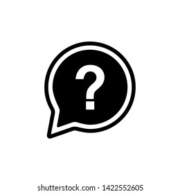 Question Mark Symbol Icon Vector - Vector
