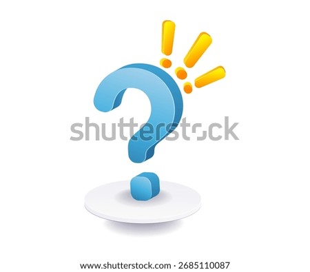 question mark symbol illustration concept