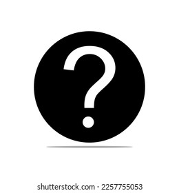 ilustración vectorial de marca de interrogación