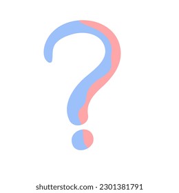 question mark symbol  vector  illustration