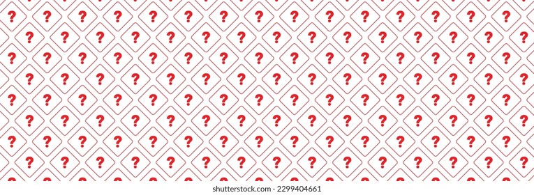 question mark texture on white background
