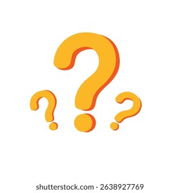 Question mark vector art, question clip art, questions clip art, clipart question mark, clipart for questions, question mark clip art, flat design vector illustration, isolated on white background