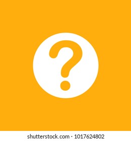 Question Mark Vector Icon 