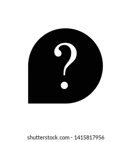 Question Mark Vector Icon Design Template