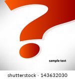 question mark vector illustration