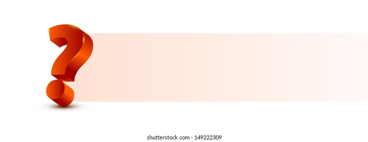 question mark vector illustration