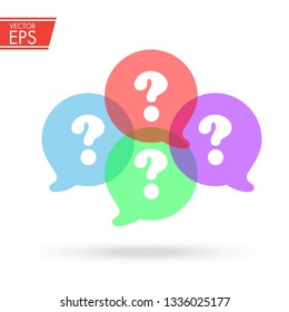 Question mark vector illustration. Support Abstract help banner vector layout background set. For art template design, list, front page, mockup brochure theme style, idea, cover, booklet, blank, card.