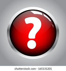 Question mark web icon background.