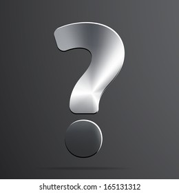 Question mark web icon background.