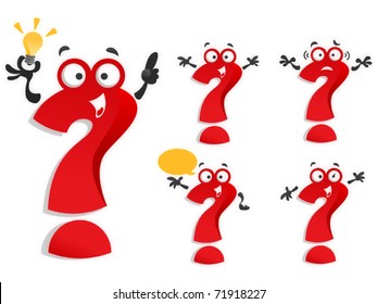 cartoon question mark images stock photos vectors shutterstock