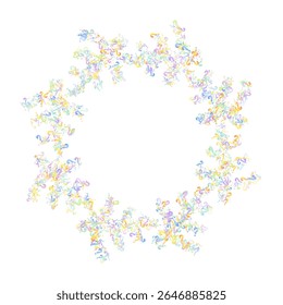 Question marks. Background for quiz, poll, survey, faq, interrogation, query. Multicolored template for opinion, public poll. Funny School vector illustration rainbow color on white background.