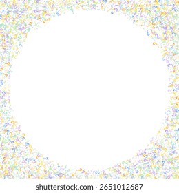 Question marks. Background for quiz, poll, survey, faq, interrogation, query. Multicolored template for opinion, public poll. Funny School vector illustration rainbow color on white background.