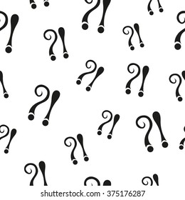Question marks and exclamation
