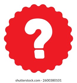 Question marks Icon. Bubble question icon. Question mark symbol on isolated white background. Variety Question or ask mark. Eps 10
