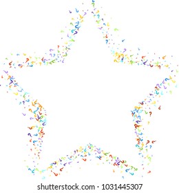 Question marks scattered on black background. Quiz, doubt, poll, survey, faq, interrogation, query background. Multicolored template for opinion poll, public poll. Rainbow color. Vector illustration.