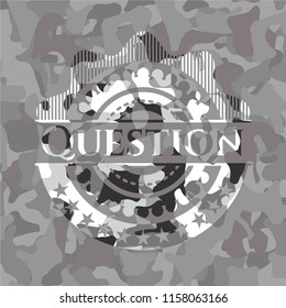 Question on grey camouflaged texture