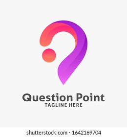 Question Point Logo Design Inspiration