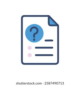 Question Sheet Icon for Tests