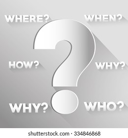 Question and solutions icon design, vector illustration graphic 
