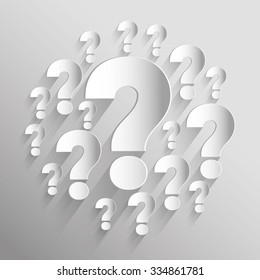 Question and solutions icon design, vector illustration graphic 