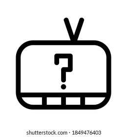 Question Support icon or logo isolated sign symbol vector illustration - high quality black style vector icons
