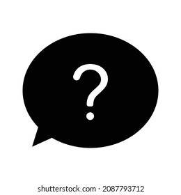 question support icon or logo isolated sign symbol vector illustration - high quality black style vector icons