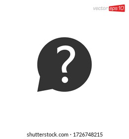 Vector de diseño de icono de símbolo de pregunta