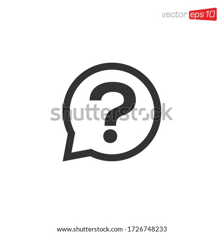 Question Symbol Icon Design Vector