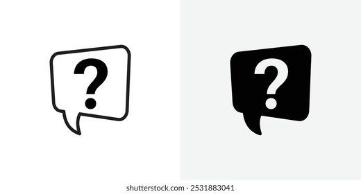 Question vecor icon set. Stock vector illustrator. EPS 10