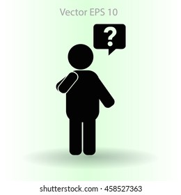 question vector icon