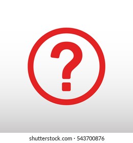 question vector icon