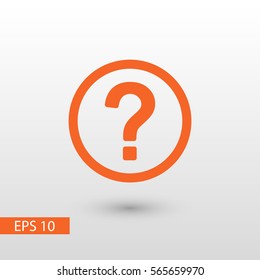 question vector icon
