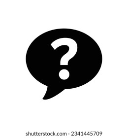 question Vector illustration on a transparent background.Premium quality symmbols.Glyphs vector icon for concept and graphic design.