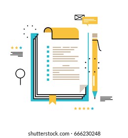 Questionnaire clipboard, evaluation, clipboard with blank checklist form, to-do list, planning project, assessment, data collecting vector illustration design for mobile and web graphics