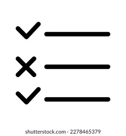 Fragebogensymbol Vektor Symbol Design Illustration
