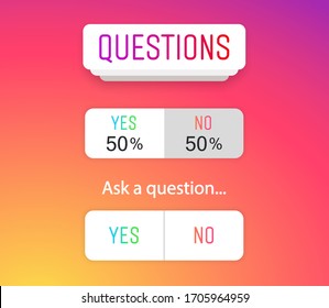 Blogging illustration icon Questions