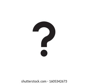 Questions icon symbol. Help icon vector design