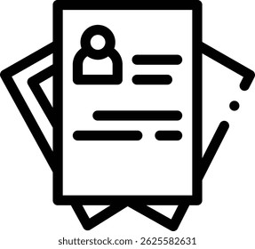 Icono de preguntas. Diseño De Estilo Lineal Delgado Aislado Sobre Fondo Blanco