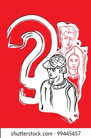 Questions on mutual relations between young men.
