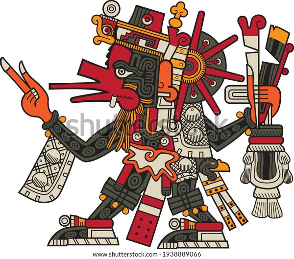 Quetzalcoatl,\
father of the toltec ande god of the\
wind