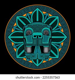 
quetzalcoatl logo, vector EPS 10