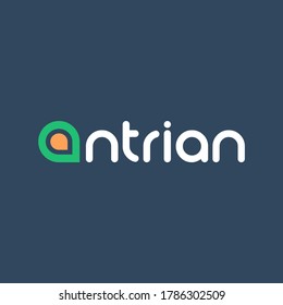 queue, can be used for queue logos or labels