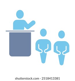queue concept line icon. Simple element illustration. queue concept outline symbol design.