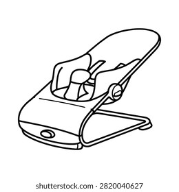 Quick access emergency icon for safety apps and urgent assistance design.