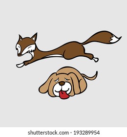 The quick brown fox jump over lazy dog