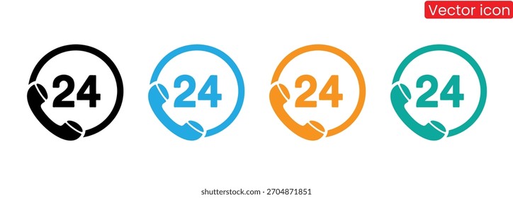 Schneller Rückruf-Service mit zuverlässigem Anschluss-Symbol-Set, Call-Symbol-Logo-Design. Telefonzeichen und -symbol. Telefonsymbol. Kontakt 