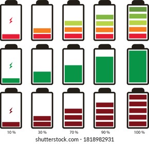 Quick charge logo template design with a running battery