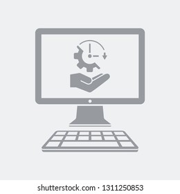 Quick computer assistance service