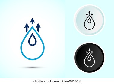 Quick dry icon design illustration. Fast dry cleaning service sign